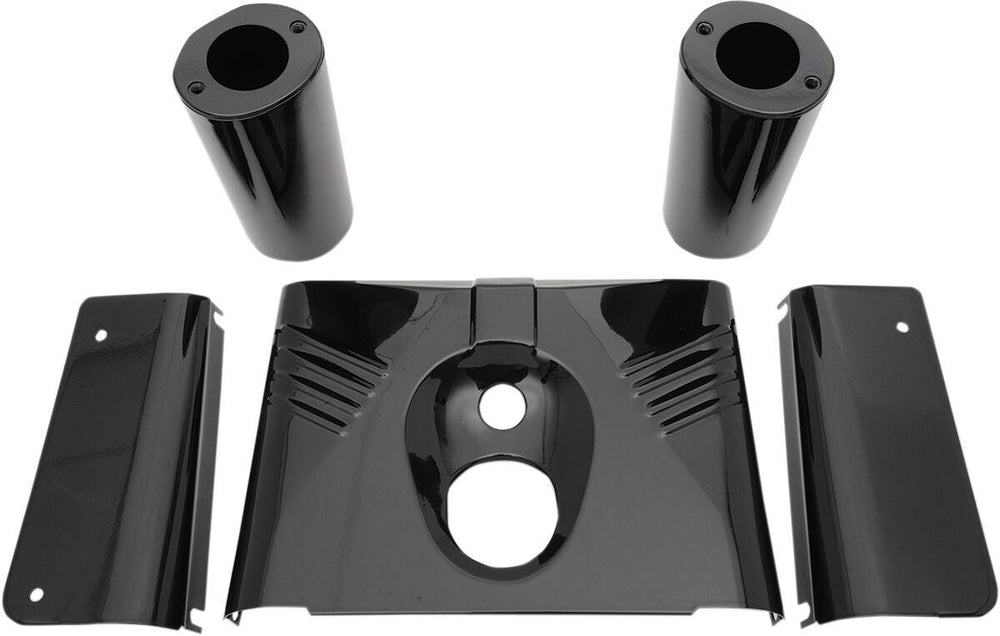 Drag Specialties Fork Tins For Harley Davidson FLS 1690 2012-2016 - Black