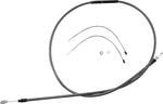 Magnum Shielding Polished KarbonFibr Clutch Cable For Harley Davidson FXD 1340 1995-1998 174.5 cm (68-11 16") - Carbon Fiber Silver