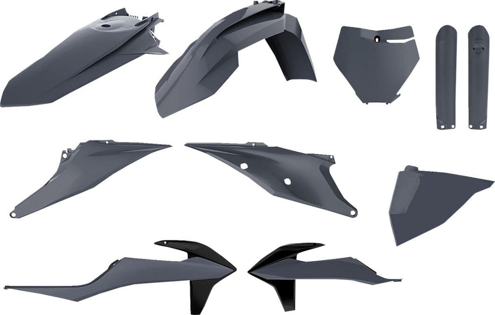 Polisport Plastics Kit For KTM SX125 2019-2022 - Grey