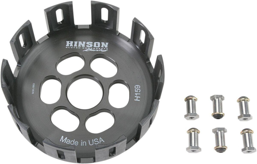 Hinson Billetproof Clutch Basket For Yamaha YZ65 2018-2025 - Akadized Black
