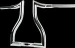LA Choppers Hammerhead Handlebar For Harley Davidson FLTRK 1868 ABS 2024 36 cm (14-1/4") - Chrome