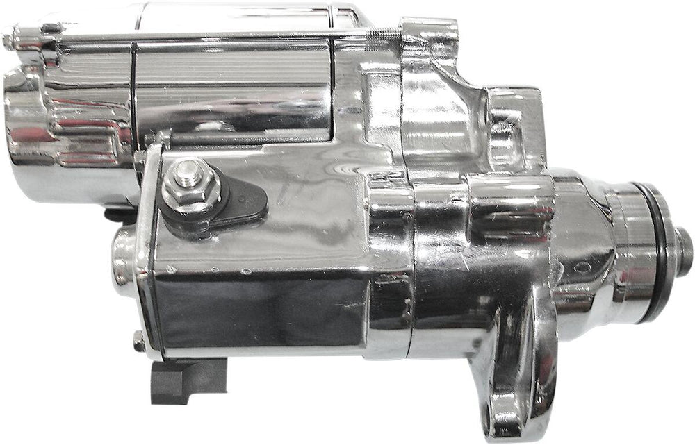 Terry Components Slugger 1.8kW High-Torque Starter Motor For Harley Davidson FLD 1690 2012-2013 - Chrome