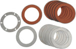 Alto Products Clutch Plate Kit For Rivera Brute Belt Drives For Harley Davidson FLHR 1340 1995-1997 - Red