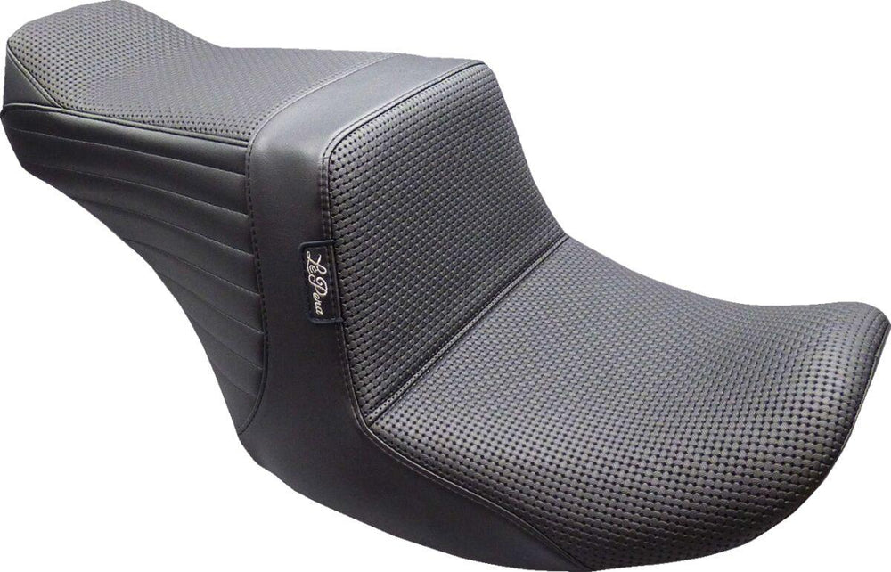 LE Pera Tailwhip Up Front Seat For Harley Davidson FLHTK 1868 ABS 2023-2024 Basketweave - Black
