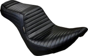 LE Pera Tailwhip Seat For Harley Davidson FLSB 1750 ABS 2018-2024 Pleated - Black