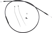 Magnum Shielding Redesigned Black Pearl Clutch Cable For Harley Davidson FLST 1340 1987-1990 163.5 cm (64-7/16")
