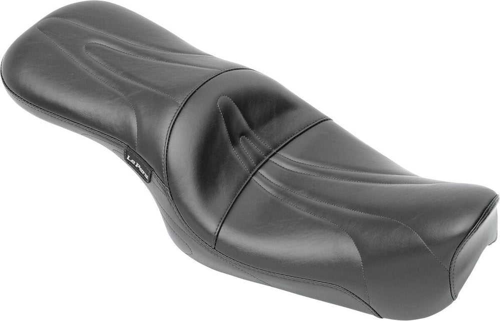 LE Pera Sorrento 2 Up Seat For Harley Davidson XL1200C 1996-2003 Stitched - Black