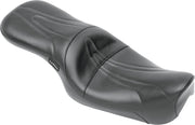 LE Pera Sorrento 2 Up Seat For Harley Davidson XL1200C 1996-2003 Stitched - Black