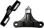 Accutronix Hot Bagger Leg Fender Spacers For Harley Davidson FLHR 1690 Front 5 8" - Black