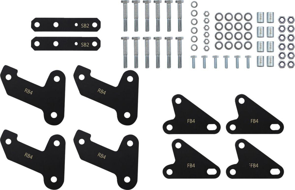 Demon Lift Kit For Polaris Ranger 1000 4X4 2015-2019 - Powder-Coated