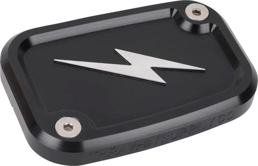 Thrashin Supply Co Brake Master Cylinder Cover For Harley Davidson FLDE 1750 2018-2020 - Black