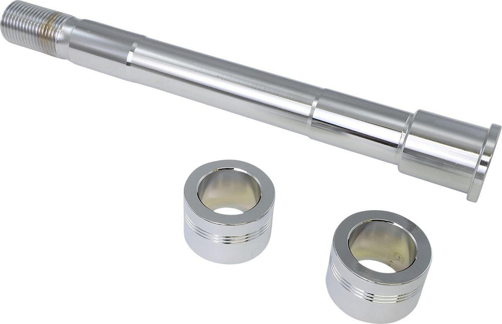 Drag Specialties Front Axle Kit For Harley Davidson FXBB 1750 2018-2020 Front - Chrome Silver