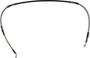 Moose Racing Stainless Steel Braided Brake Hose For Kawasaki KX250X 2022-2024 Front