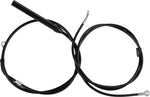 LA Choppers Standard Black Vinyl Handlebar Cable/Brake Upper Hose Kit For Harley Davidson FLH 1868 ABS 2021 30.5 cm - 35.5 cm (12" - 14") - Black