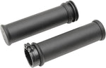 Drag Specialties Replacement OEM-Style Rubber Grips For Harley Davidson FLD 1690 2012-2013 - Black
