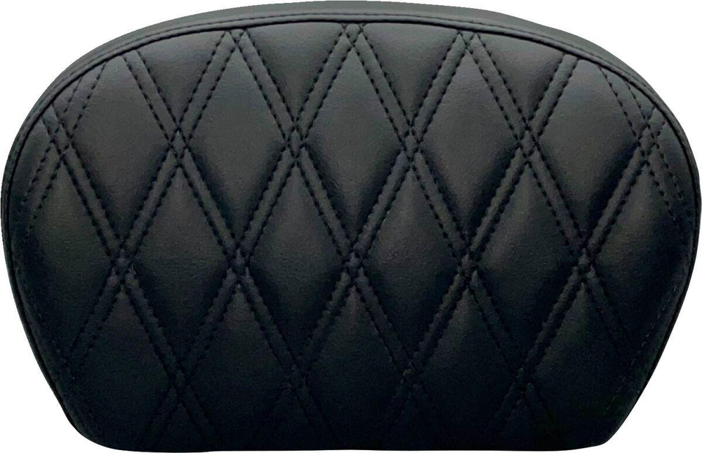 LE Pera Sissy Bar Pad For Harley Davidson FLDE 1750 ABS 2018-2020 Double Diamond/Dull 20.5 cm (8") - Black