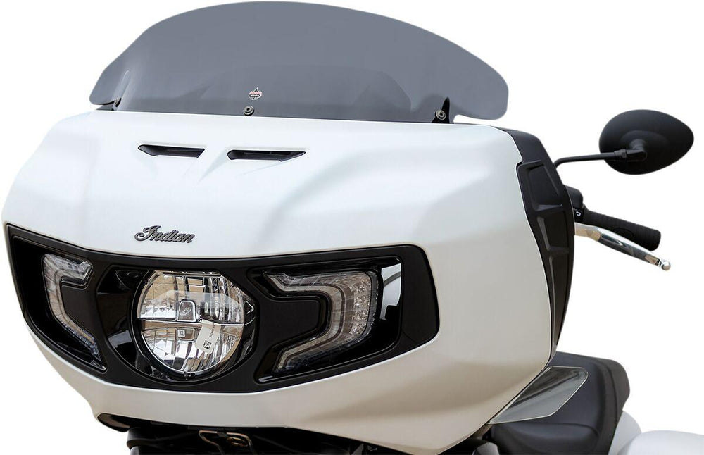 Klock Werks Flare Windshield For Indian Challenger 108 ABS 2020-2025 20.5 cm (8") - Dark Smoke