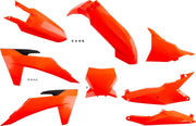 UFO Plastics Kit For KTM  SX125 2023-2024 - Fluorescent Orange