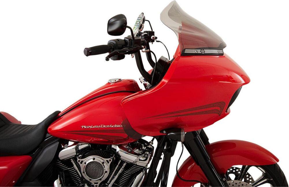 Klock Werks Sport Flare Windshield For Harley Davidson FLTRK 1868 2020-2024 35.5 cm (14") - Grey