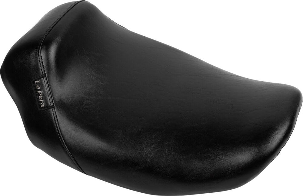 LE Pera Bare Bones Solo Seat For Harley Davidson FLHX 1750 ABS 2023 Smooth - Black