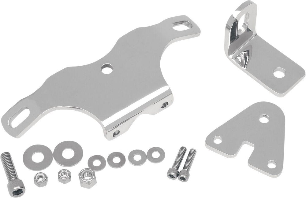Drag Specialties Heavy-Duty Top Motor Mounts For Harley Davidson FLST 1340 1987-1990 Top - Chrome
