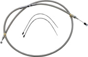 Magnum Shielding XR Clutch Cable For Indian Scout 60 2016-2022 170 cm (66-7 8") - Chrome Silver