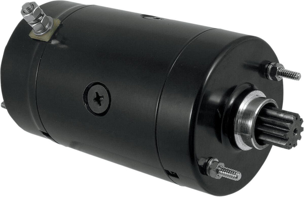 Drag Specialties High Torque Starter For Harley Davidson FL 1200 1970-1977 - Black
