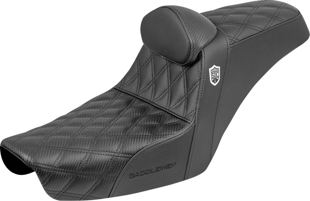 Saddlemen Gripper Step Up Seats For Harley Davidson FXD 1340 1996-1998 Gripper - Black