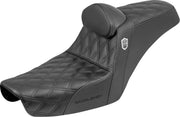Saddlemen Gripper Step Up Seats For Harley Davidson FXD 1340 1996-1998 Gripper - Black