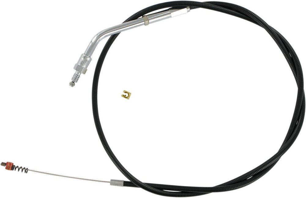 Barnett  Vinyl Throttle Idle Cable For Harley Davidson FLH 1340 1981-1984 84 cm (33") - Black