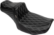 LE Pera Tailwhip Daddy Long Legs Seat For Harley Davidson FLHX 1750 ABS 2023 Double Diamond - Black/Grey