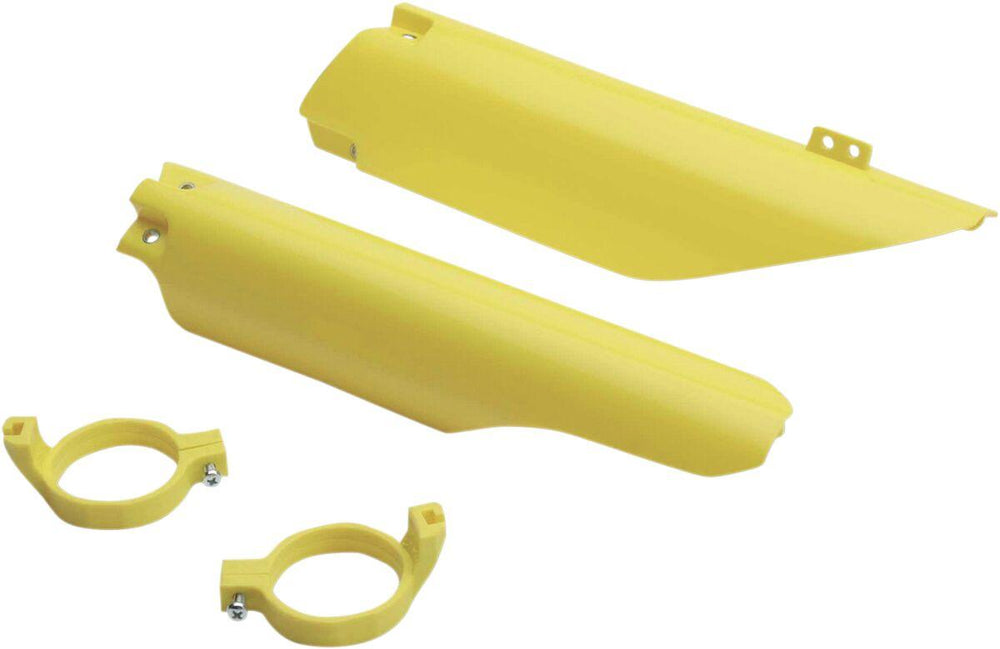 UFO Fork Guards For Suzuki RM125 2004-2006 - Yellow
