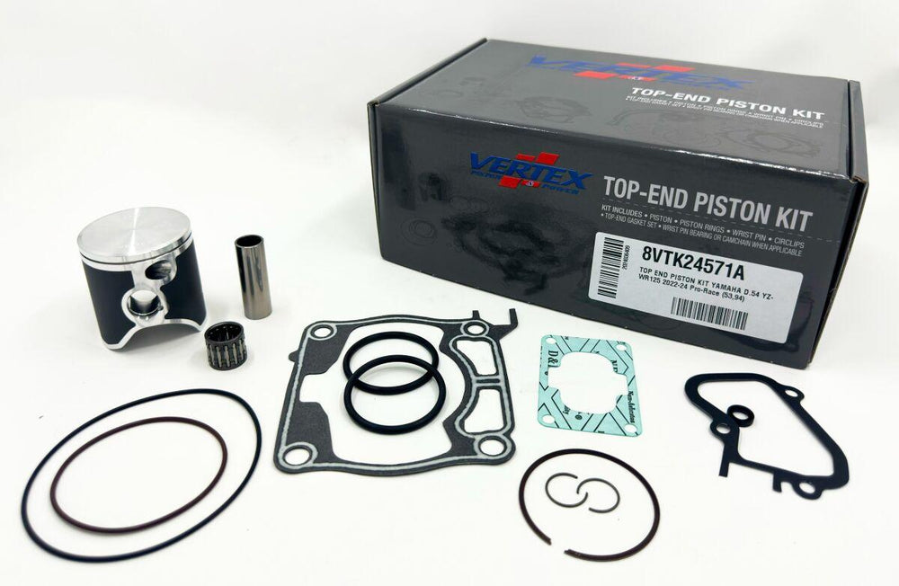 Vertex Forge Race Top End Piston Kit For Fantic XE 125 2023-2024 Standard Size C