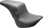 LE Pera Kickflip Upfront Seat For Harley Davidson FLSL 1750 ABS 2018-2021 Basketweave - Black