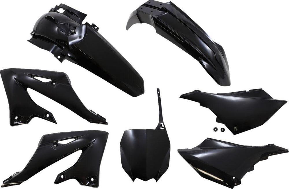 UFO Plastics Kit For Yamaha YZ125 2022-2025 - Black