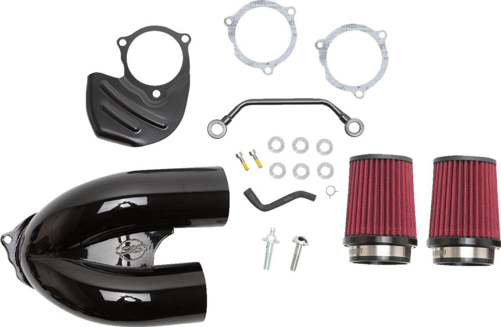 S&S Cycle Tuned Induction Air Cleaner Kit For Harley Davidson FLDE 1750 2018-2020 - Black
