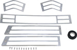 Parts Unlimited Tourbox Light Grille Set For Honda GL 1200 D 1988 - Chrome