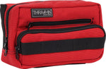 Thrashin Supply Co Handlebar Bag Plus Orange/Red - 12.5cm (5") x 22.9cm (9") x 10 cm (4")