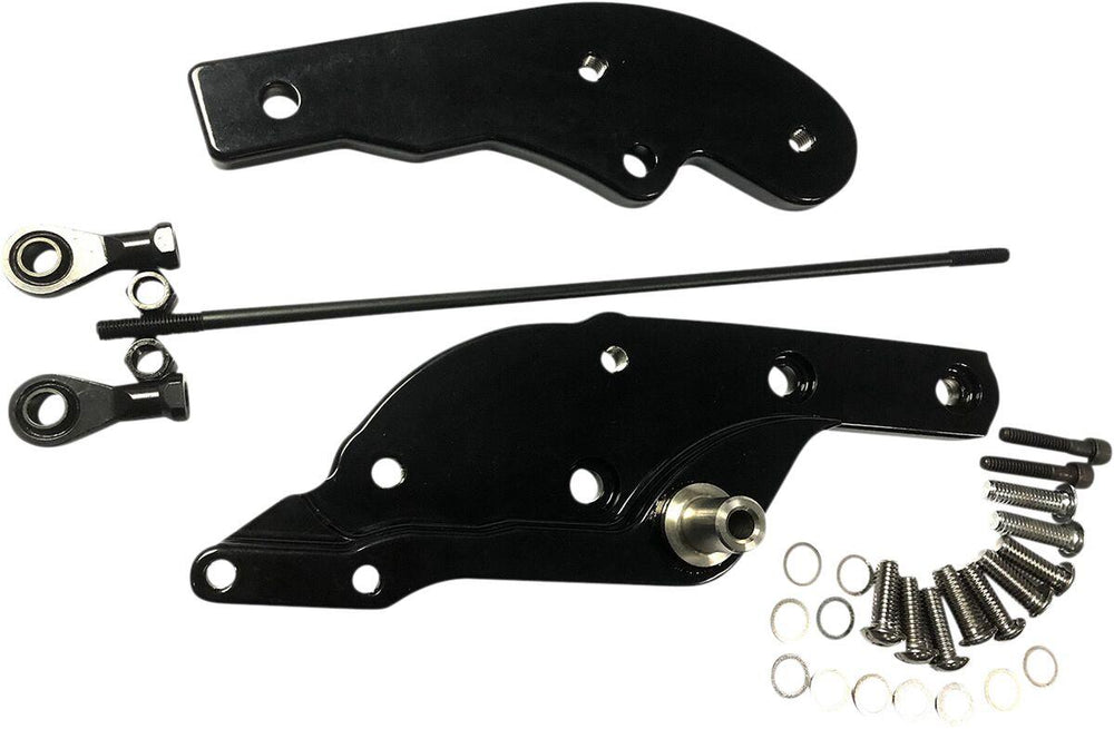 Drag Specialties Forward Control Extension For Harley Davidson FLFBS 1868 2021-2024 - +3" Black