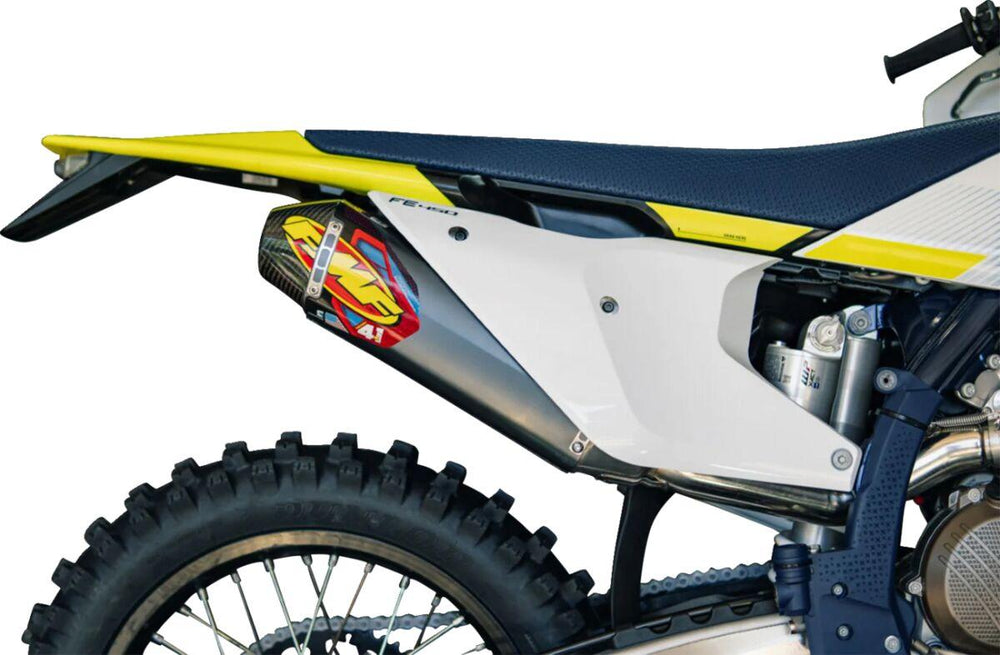 FMF Factory 4.1 RCT  Stainless Steel Silencer For Kawasaki KX250 2025