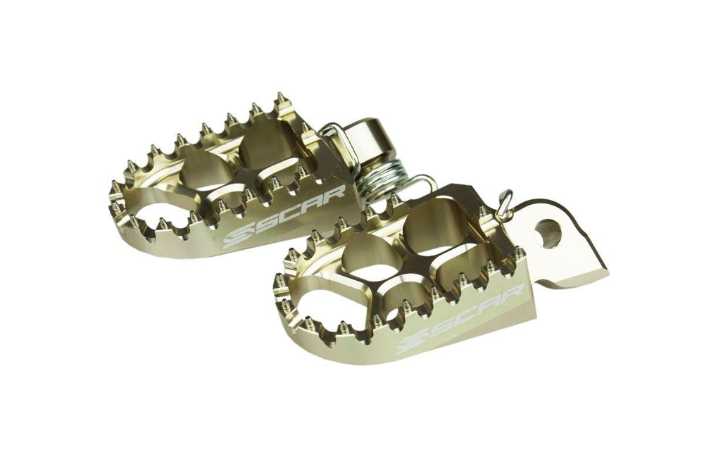 Scar Evolution Foot Pegs For Husqvarna EE 5 2020-2023 - Titanium