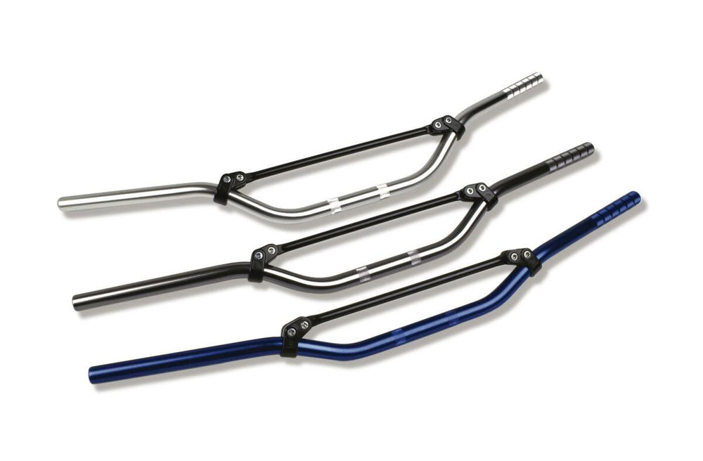 TRW Aluminium Handlebar For Cagiva Canyon 500 1999-2001 Off-Road Low - Silver