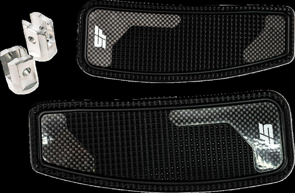 Slyfox Mini Floorboards For Harley Davidson FLDE 1750 ABS 2018-2020 - Black