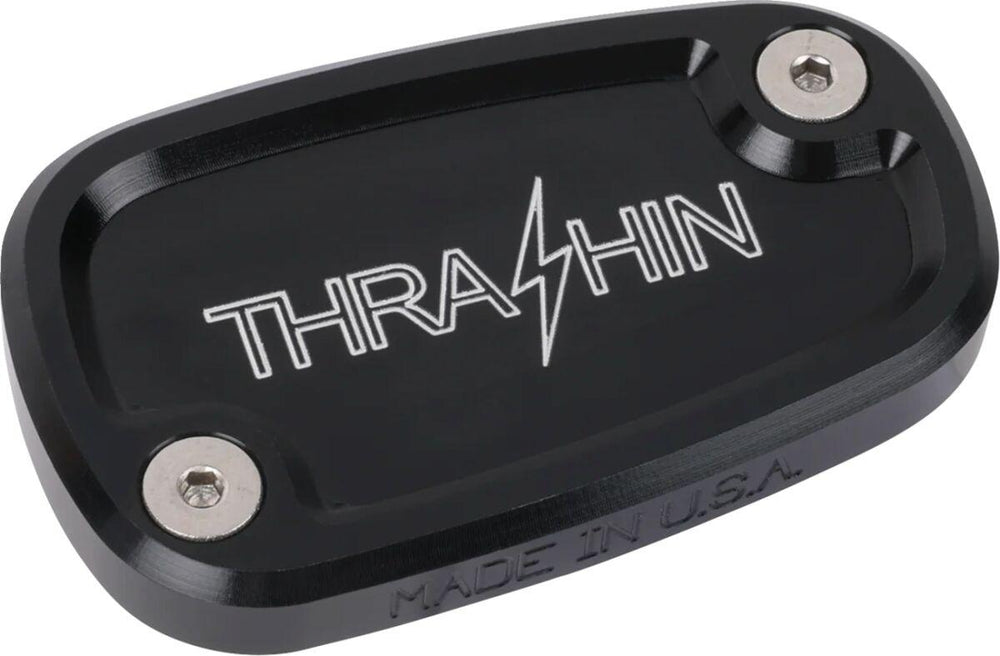 Thrashin Supply Co Brake Reservoir Cap For Harley Davidson FLDE 1750 2018-2020 Rear - Black