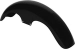 Klock Werks Hugger Front Fender With Mounting Blocks For Harley Davidson FXLR 1750 2018-2020 48 cm (19") 20.1 cm (8-1/4") - Black