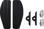 Thrashin Supply Co Mini Floorboards For Harley Davidson FLDE 1750 2018-2020 - Black