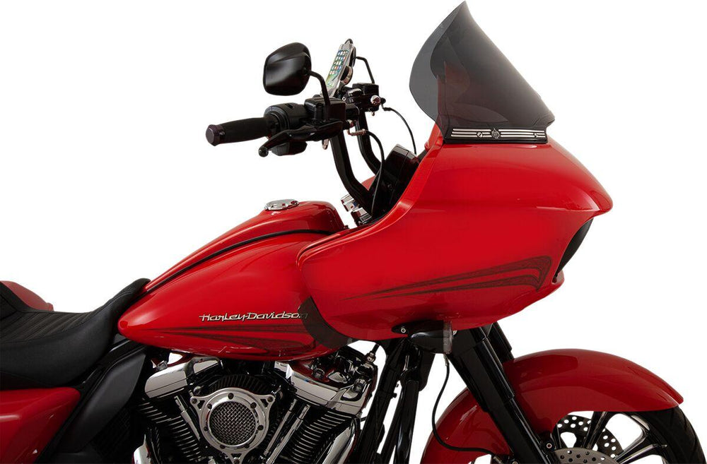 Klock Werks Pro Touring Flare Windshield For Harley Davidson FLTRK 1868 2020-2024 30.5 cm (12") - Dark Smoke