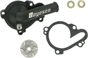 Boyesen Supercooler Water Pump Cover & Impeller Kit For Yamaha WRF250 2001-2013 - Black