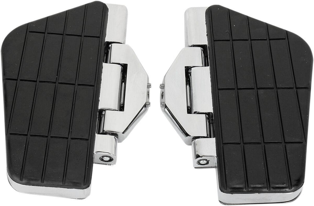 Parts Unlimited Offset Engine-Guard Cruise Boards For Honda GL 1500 SE Goldwing 1999-2000 - Black Chrome
