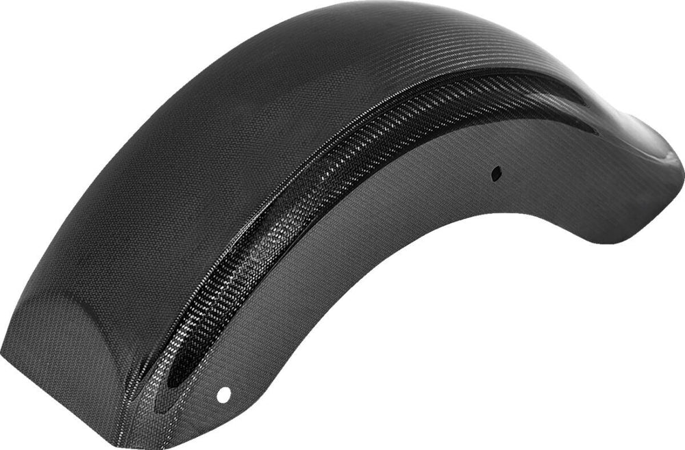 Saddlemen Carbon Fibre Fender For Harley Davidson FLH 1868 ABS 2021 78.7 cm (31") Rear - Gloss Black